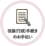 改装(行政)手続きのお手伝い